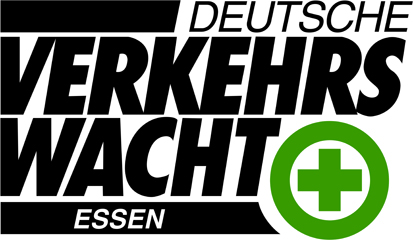 Logo Verkehrswacht Essen e.V. schwarz